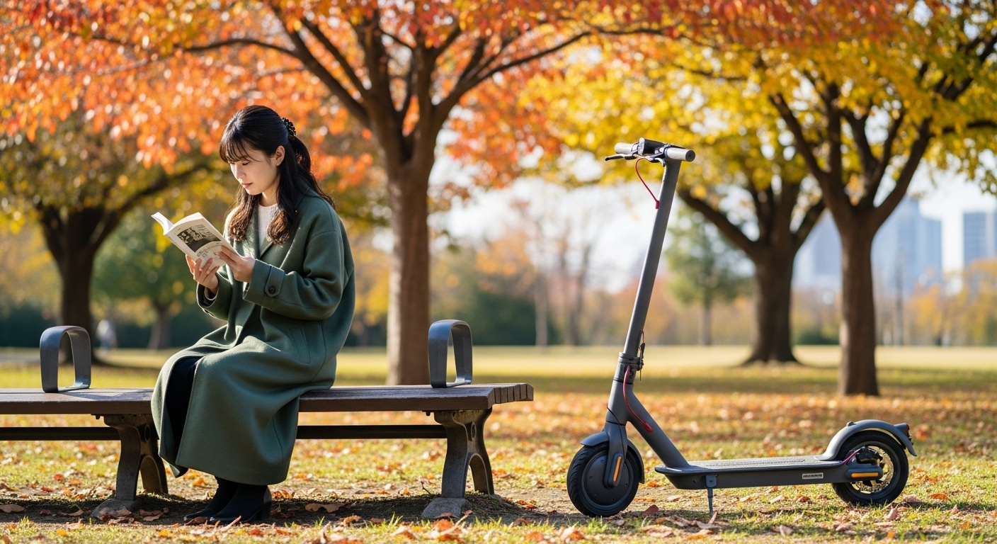 8インチの電動キックボード