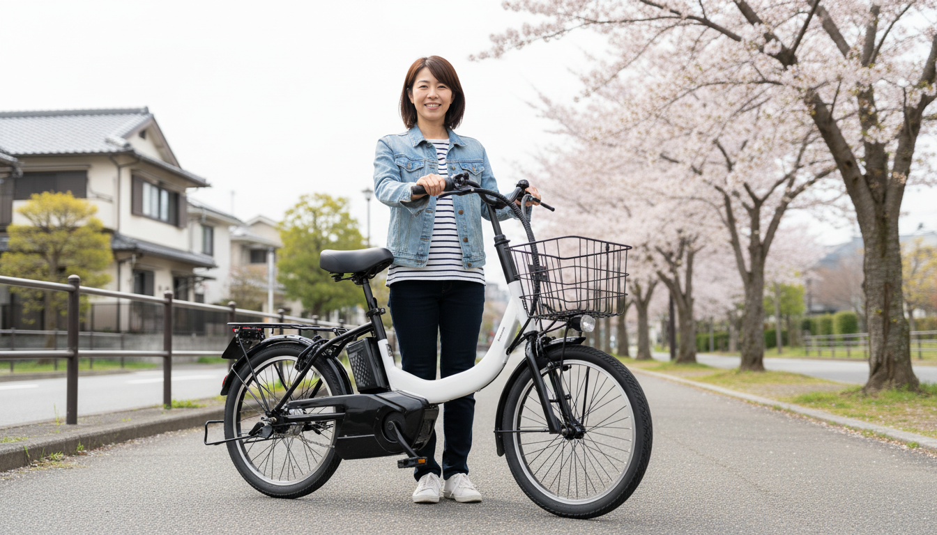 ママチャリ型特定原付