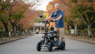 座れる免許不要EV