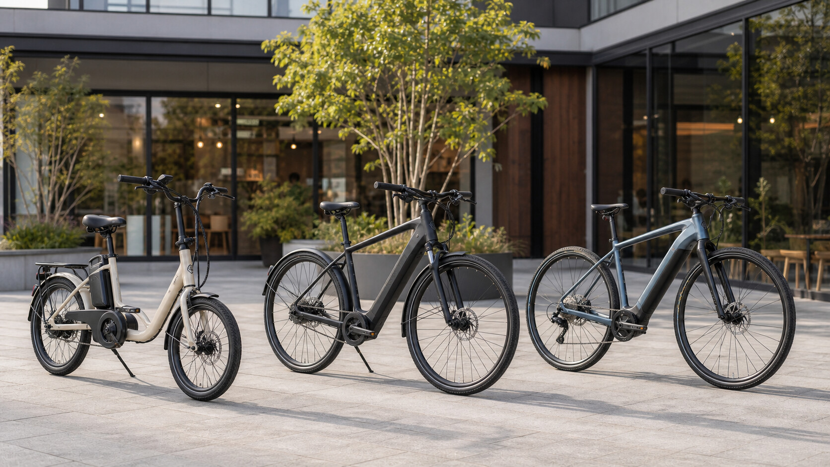 価格帯別に比較できる3台のe-bike