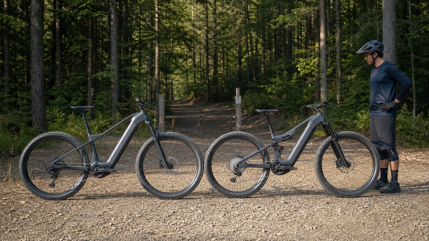e-MTBのハードテイルとフルサスペンションの違い