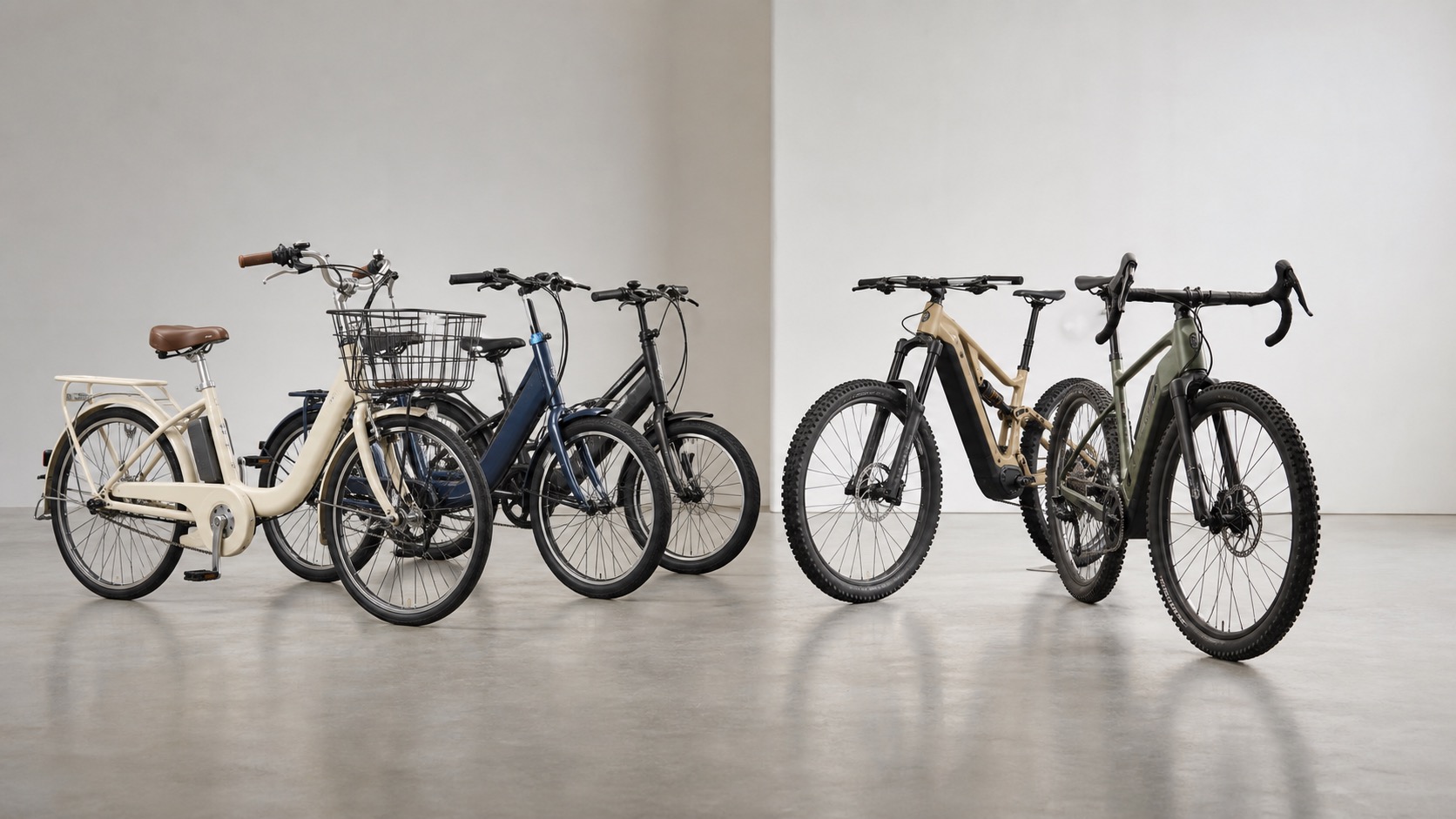 e-bikeの国内外メーカーを比較するイメージ