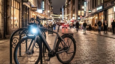 電動アシスト自転車のライト交換