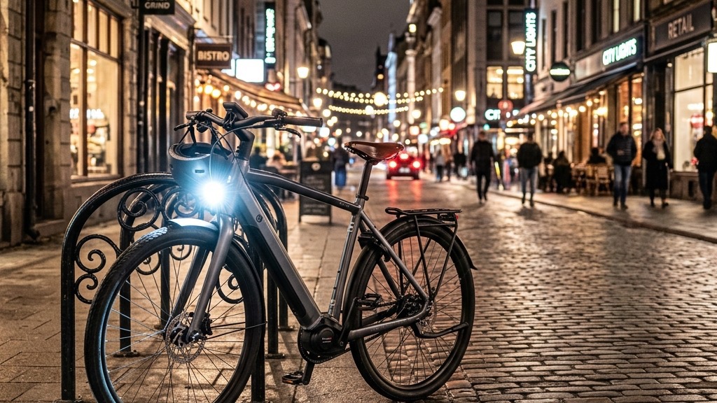 電動アシスト自転車のライト交換