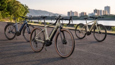 ヤマハのスポーツe-bike3モデルを比較するイメージ